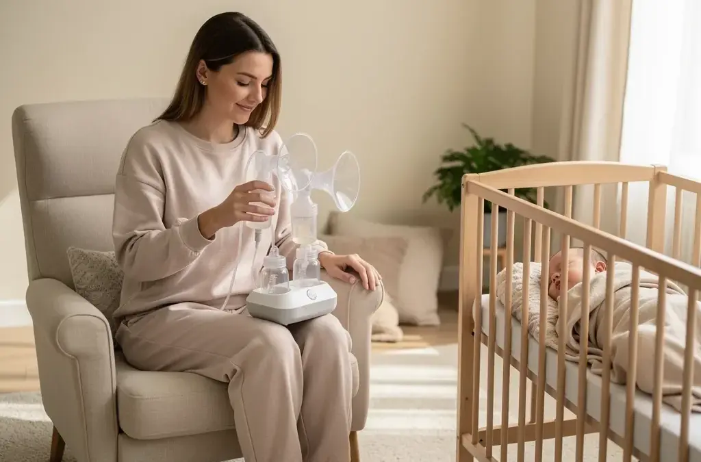 Tipps zum Abpumpen: richtige Frequenz für Muttermilch entnehmen