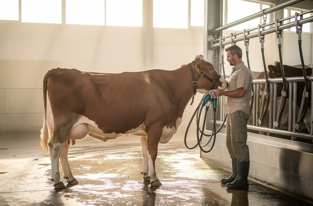 Doppelt abpumpen zur Steigerung des Milchertrags und der Milchqualität