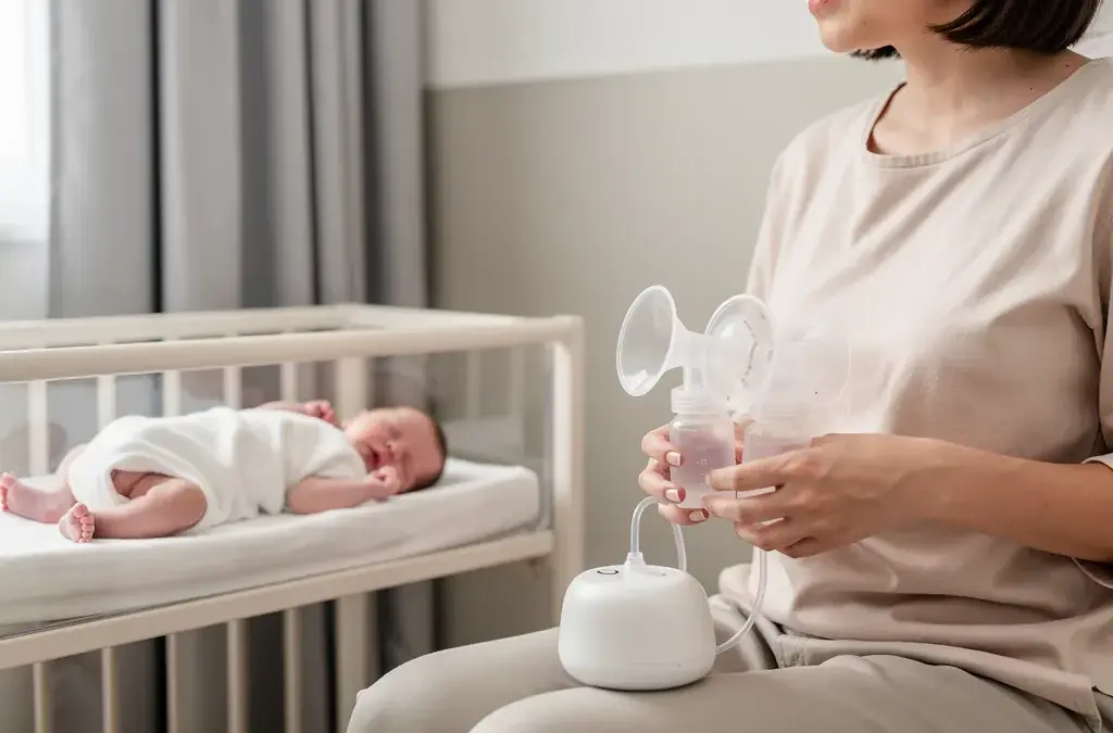 Frühchen Milchpumpe für optimales Abpumpen und gesunde Entwicklung von Neugeborenen