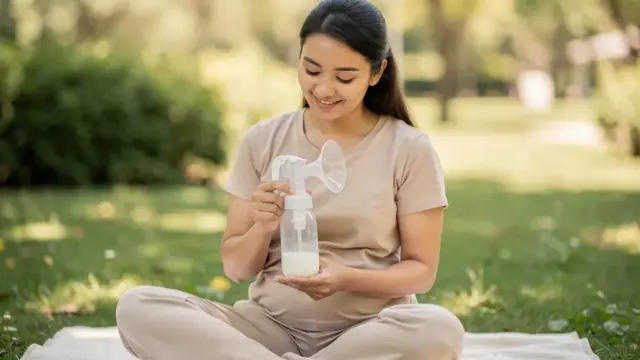 Handpumpe für Muttermilch: Flexibel, kostengünstig und ideal für unterwegs
