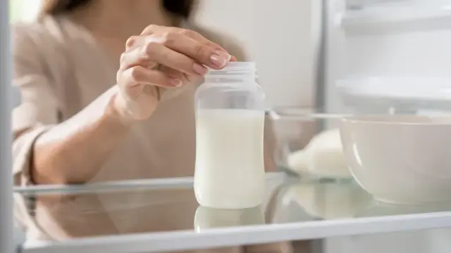 Kühlschranktür ist ungeeignet für die sichere Lagerung von Muttermilch