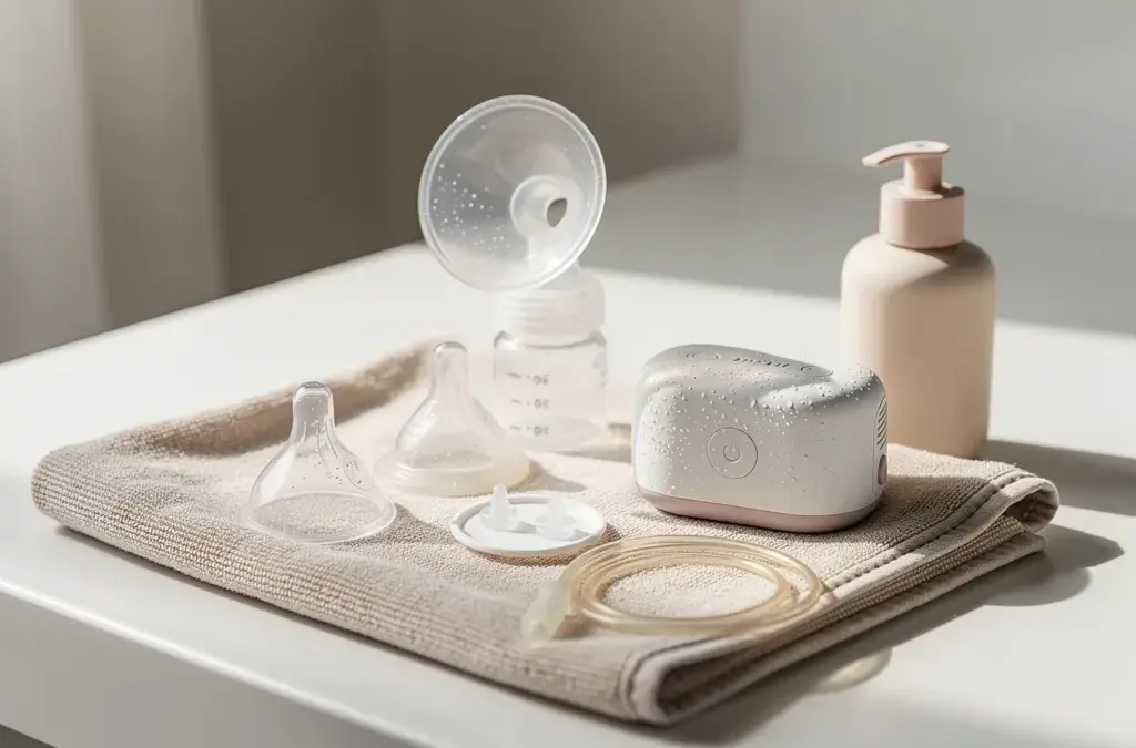 Milchpumpe unterwegs reinigen Tipps für Hygiene und Sicherheit auf Reisen