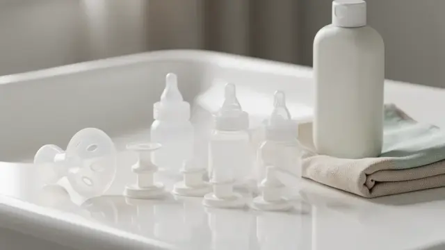 Zubehör zur Reinigung und Sterilisierung von Milchpumpen für hygienische Nutzung