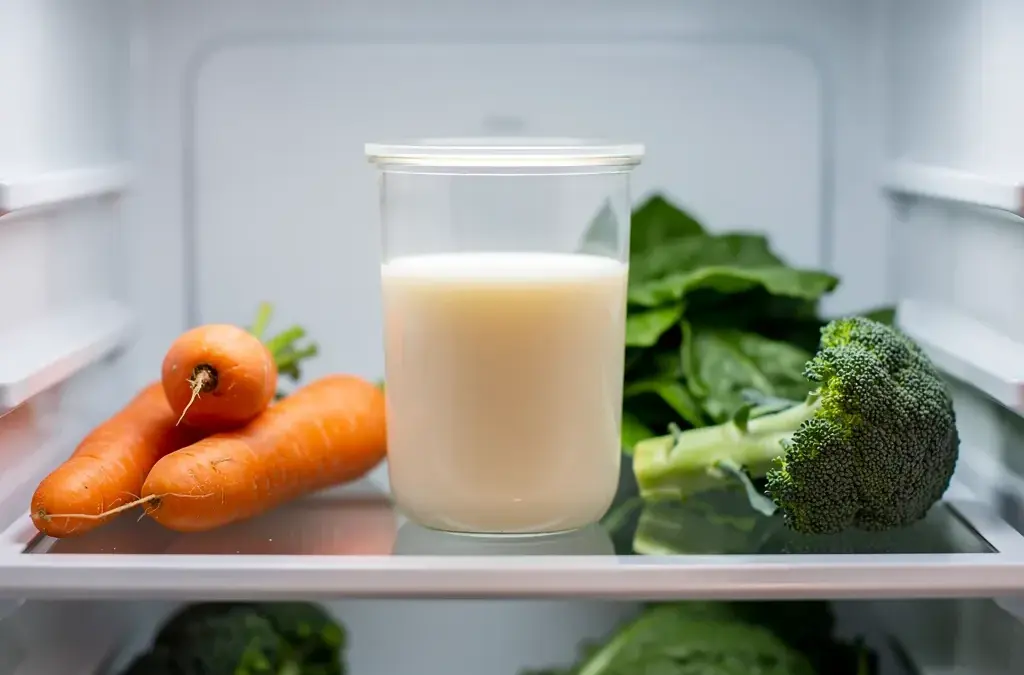 Muttermilch abpumpen und im Kühlschrank richtig lagern für optimale Haltbarkeit