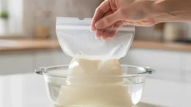 Illustration zum Thema Muttermilch auftauen