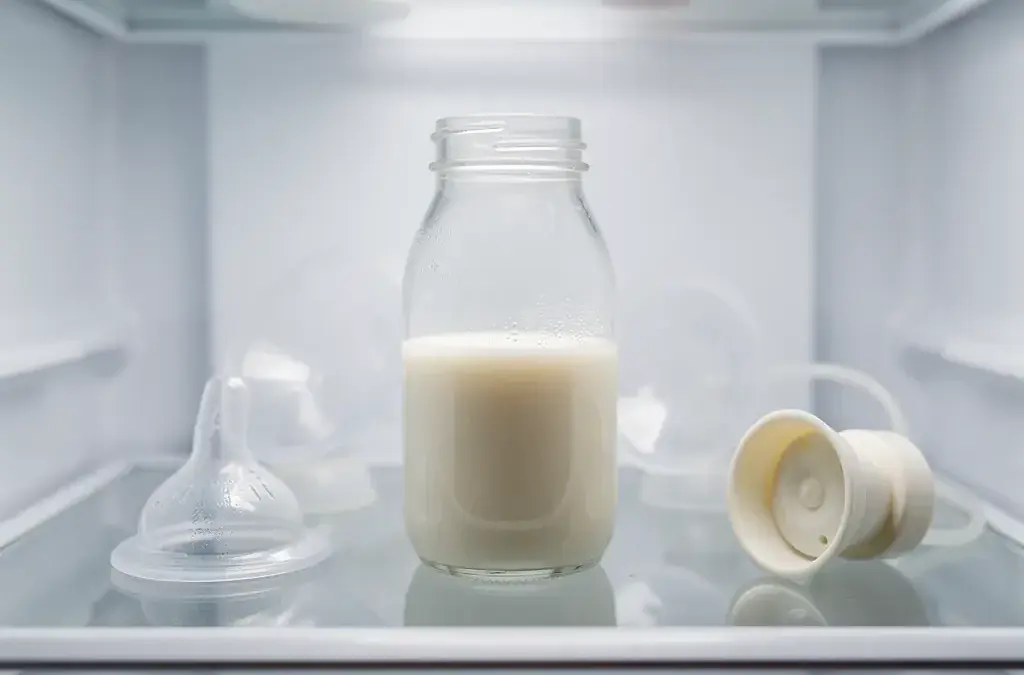 Muttermilch im Kühlschrank richtig lagern für optimale Haltbarkeit Tipps zur Lagerung