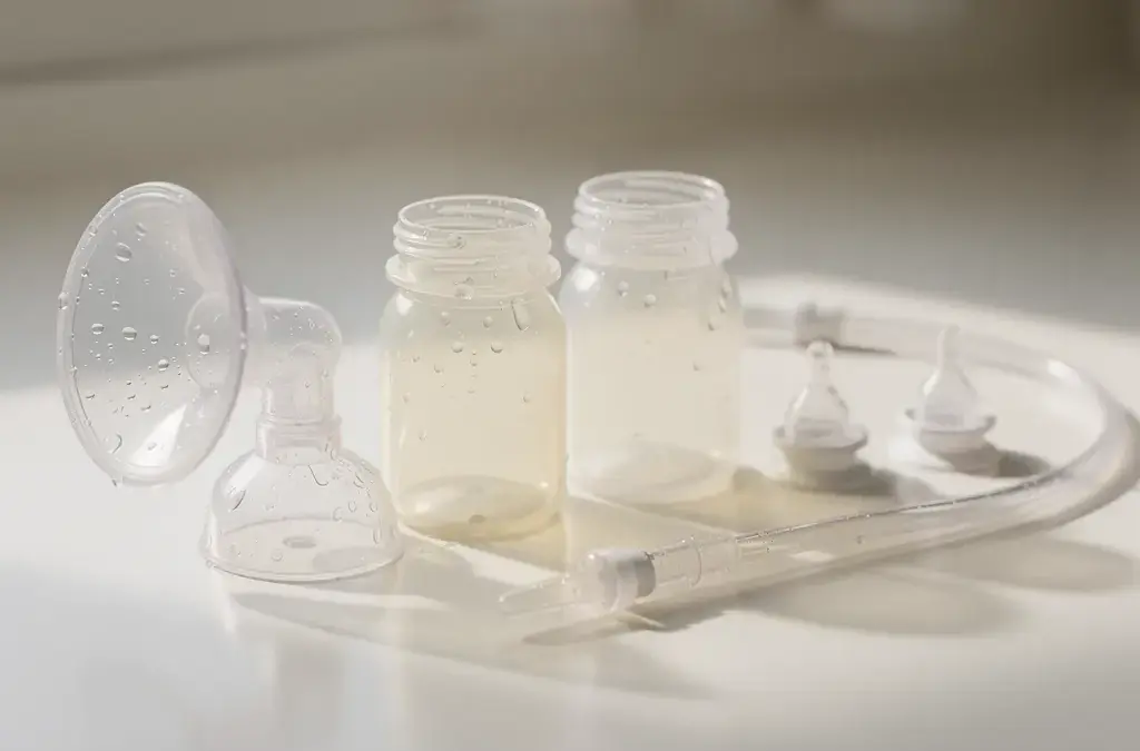 Hygiene beim Abpumpen von Muttermilch für die Gesundheit des Babys sichern