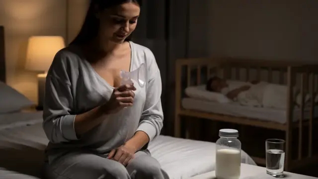 Muttermilch nachts abpumpen für berufstätige Mütter mit hilfreichen Tipps