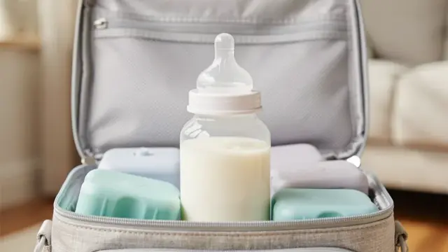 Muttermilch transportieren und frisch halten mit den besten Methoden für unterwegs