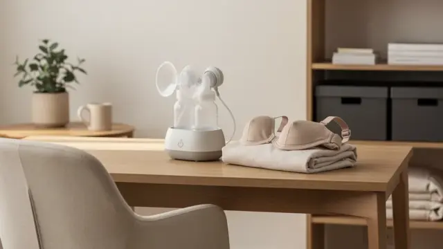 Pump-BH für diskretes und komfortables Abpumpen im Büro für berufstätige Mütter