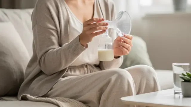 Leise Milchpumpe für stressfreies Abpumpen in ruhigen Umgebungen