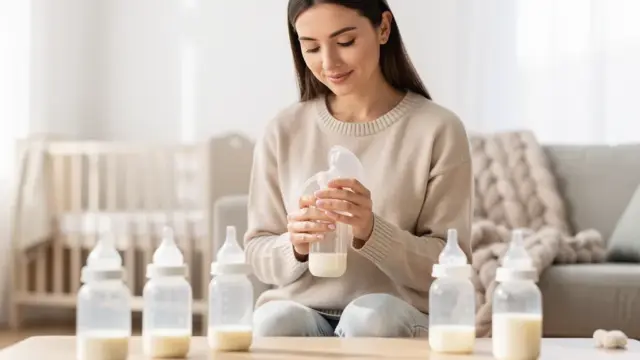 ALT-Text für Beitragsbild: Anleitung zur Aufbewahrung von Muttermilch in Spezialfällen