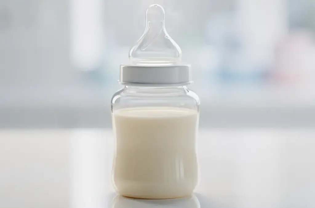 Alt-Text für das Bild zur Sterilisation von Muttermilch und deren Bedeutung für die Gesundheit von Babys