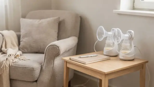 Zwillinge abpumpen: Still-Setup mit Doppelmilchpumpe, Flaschen und Pumpplan